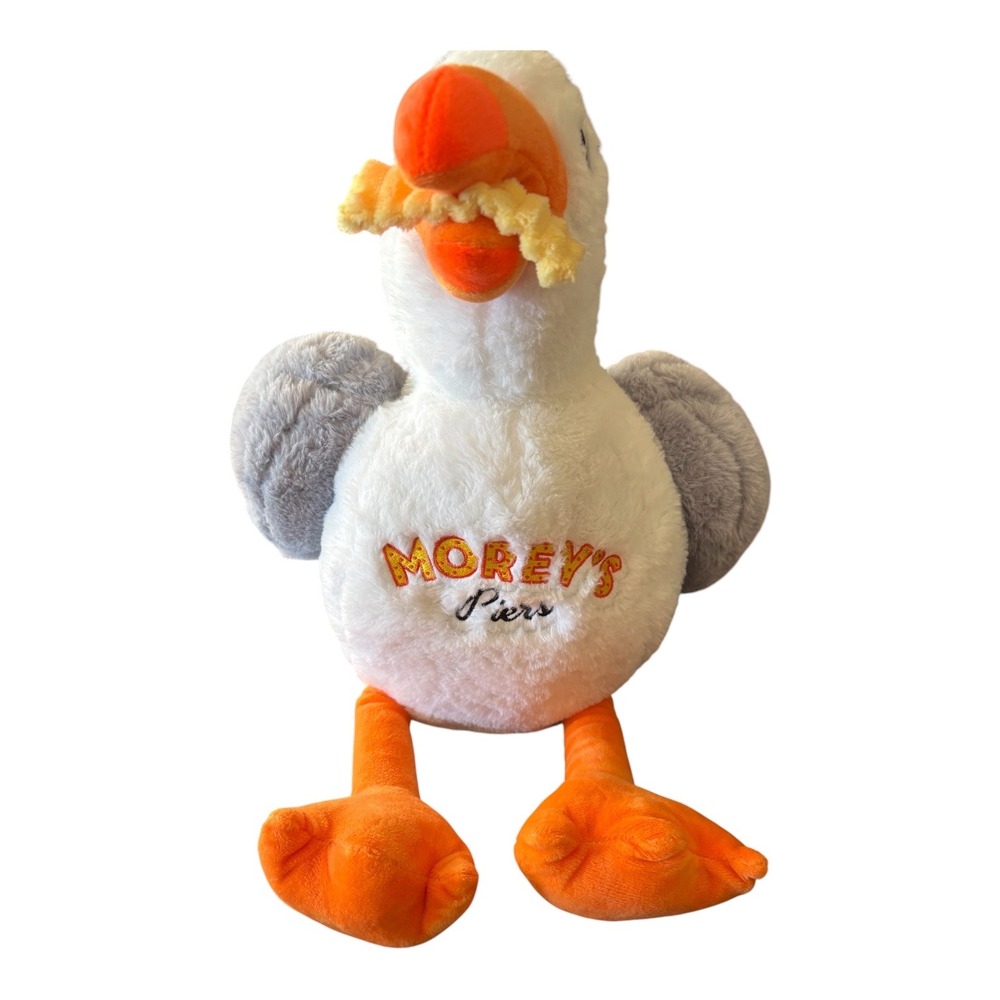 Fiesta Moreys Piers Seagull Plush Stuffed Animal with French Fry Wildwood NJ NWT